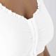 Brassière en coton biologique "Lison" [blanc] à bretelles