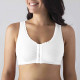 Brassière en coton biologique "Lison" [blanc] à bretelles