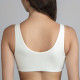 Brassière en Coton Bio "Lison" [Ivoire] volant Beige